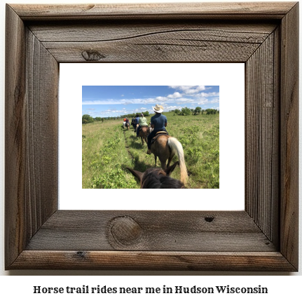 horse trail rides near me in Hudson, Wisconsin